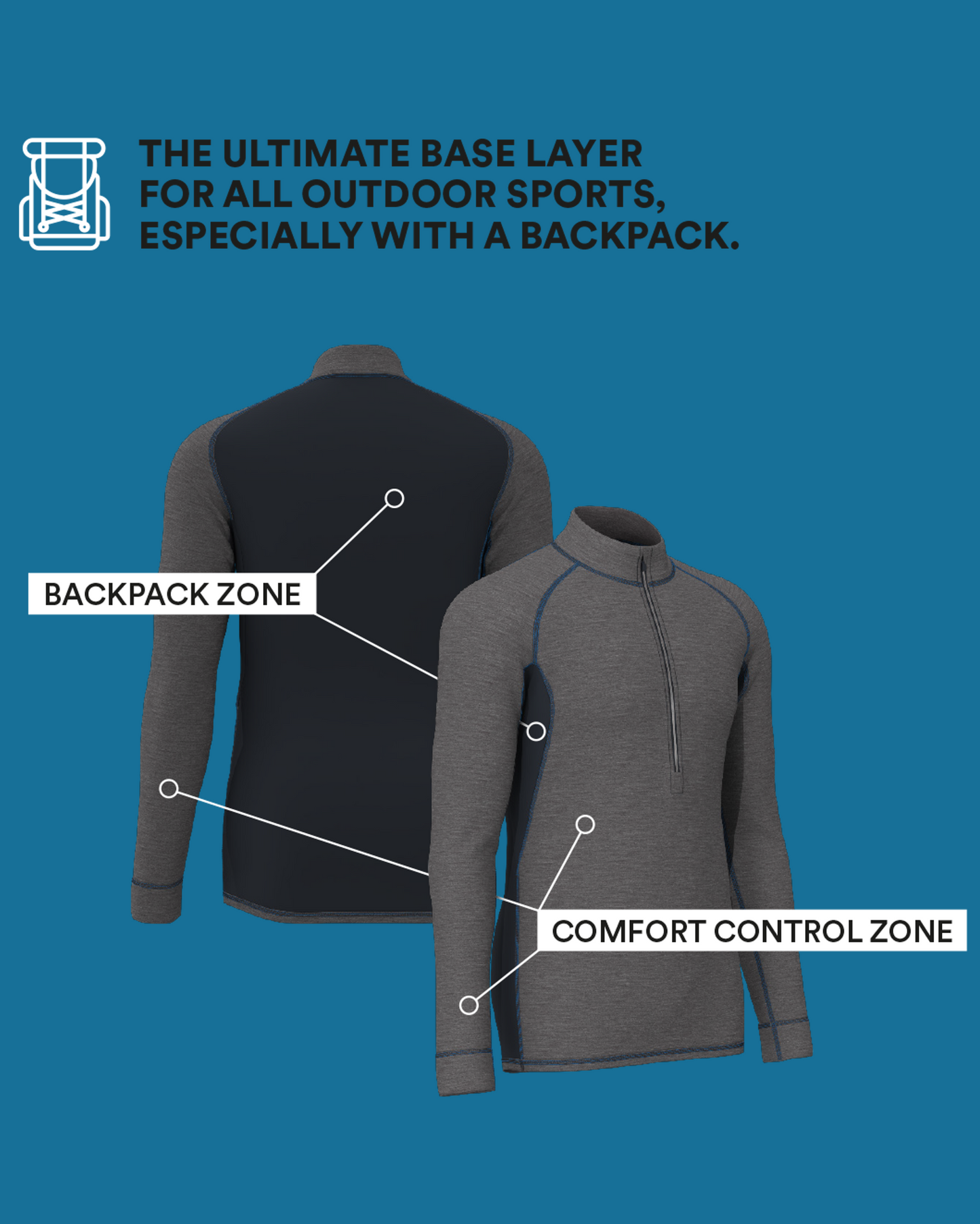 ullundertøy wool prfrmnc Mey sport ull menn herre frilin superundertøy