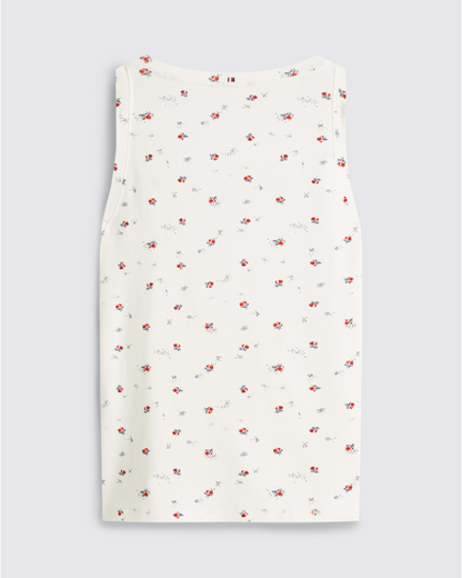 Tank topp loungewear pysjamas Tommy Hilfiger bomull cotton modal, singlet essential print, dame norge frilin